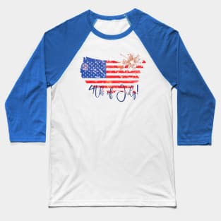 4th of July Baseball T-Shirt